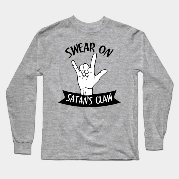 Satan's Claw Long Sleeve T-Shirt by aliciahasthephonebox